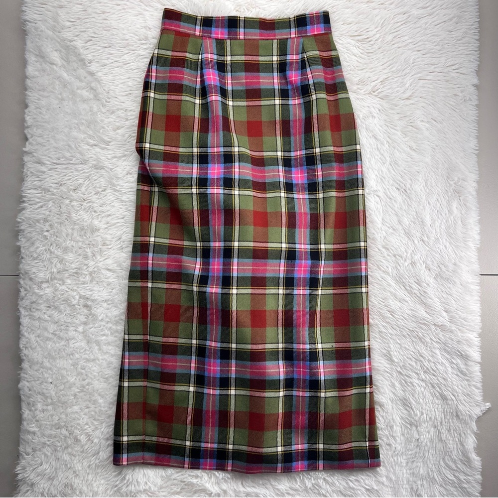 Vivienne Westwood Vintage 1994 Bruce of Kinnaird Tartan Maxi Skirt IT 44